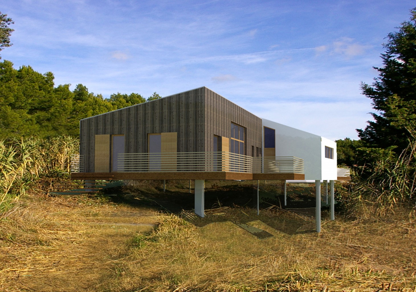 Habitat Sur Pilotis Architecture Originelle